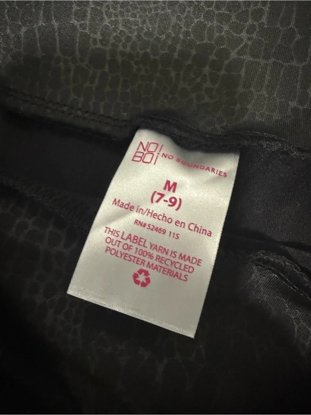 NOBO Black High-Waist Flared Leggings - Picture 5 of 5